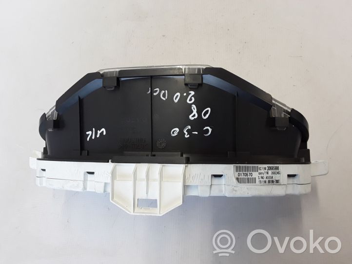 Volvo C30 Compteur de vitesse tableau de bord 30695998