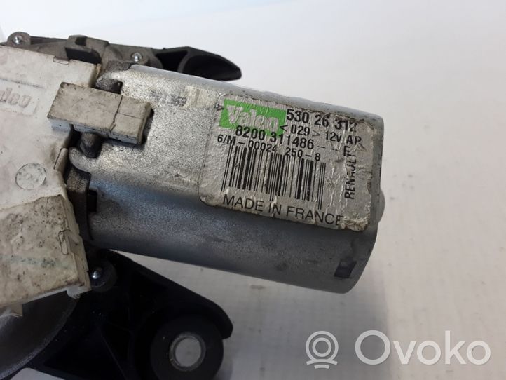 Renault Modus Motor del limpiaparabrisas trasero 8200311486