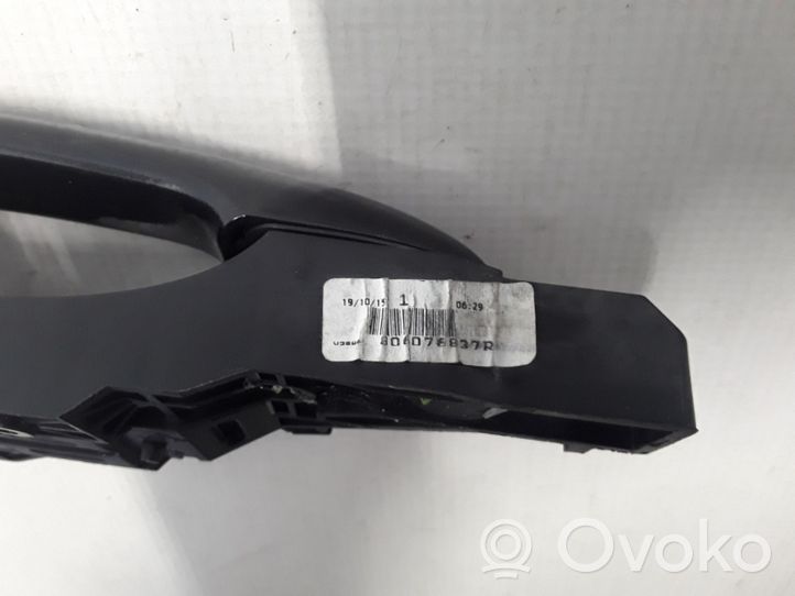 Renault Captur Klamka zewnętrzna drzwi tylnych 806076837R