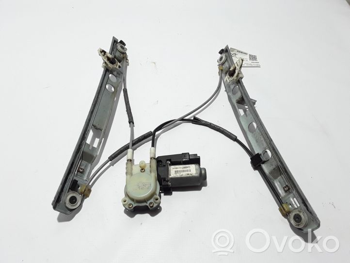 Renault Megane II Mechanizm podnoszenia szyby przedniej bez silnika 8200075938