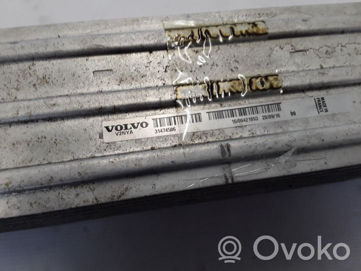 Volvo XC60 Chłodnica powietrza doładowującego / Intercooler 31474506