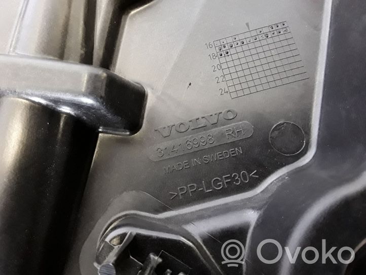 Volvo XC60 Elektryczny podnośnik szyby drzwi tylnych 31416998
