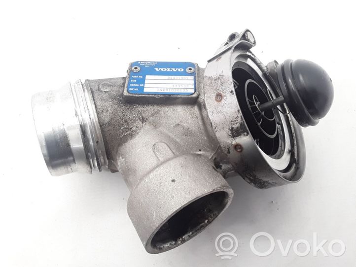 Volvo V60 Cześć układu próżniowego turbosprężarki 31431981