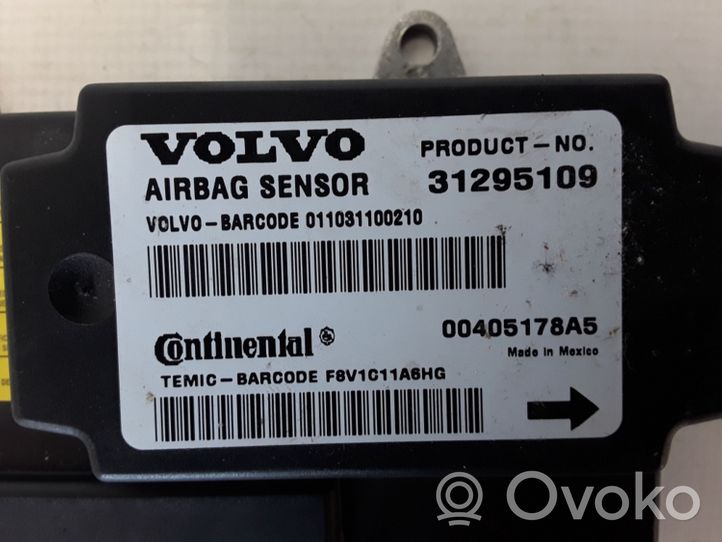 Volvo V50 Airbag control unit/module 31295109