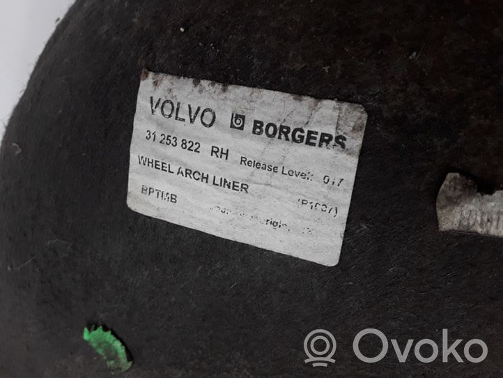Volvo V50 Takapyörän sisälokasuojat 31253822