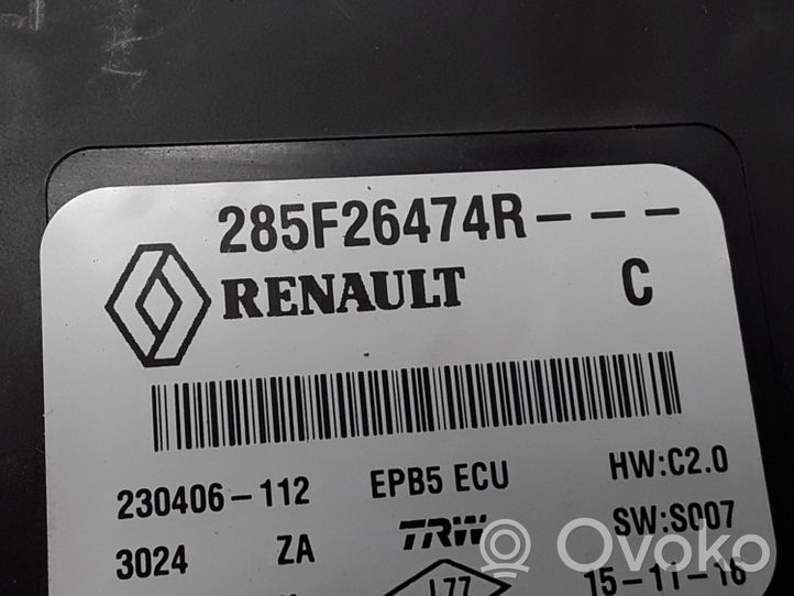 Renault Scenic IV - Grand scenic IV Autres unités de commande / modules 285F26474R
