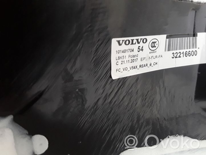 Volvo S90, V90 Takaistuintilan tekstiilimatto 32216600