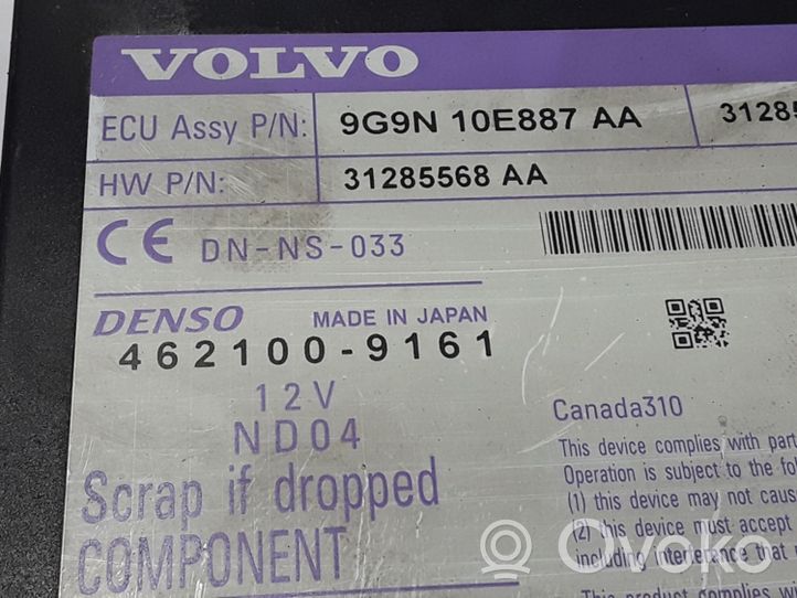 Volvo XC60 Moduł / Sterownik GPS 31285568