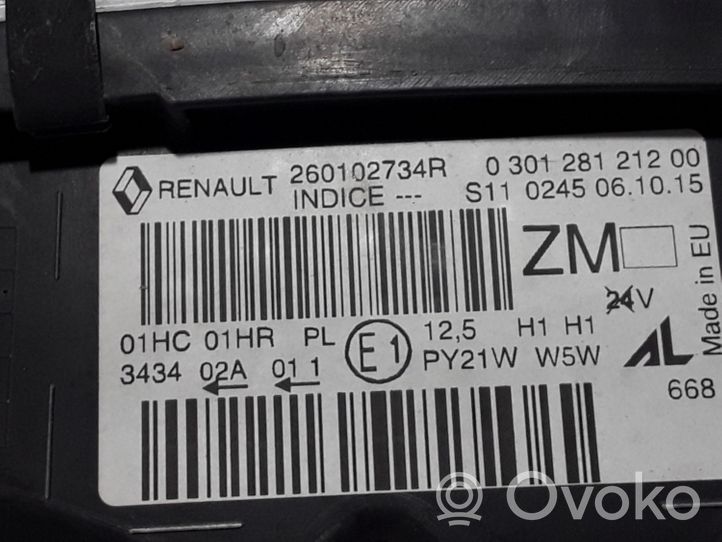 Renault Captur Scheinwerfer 260102734R