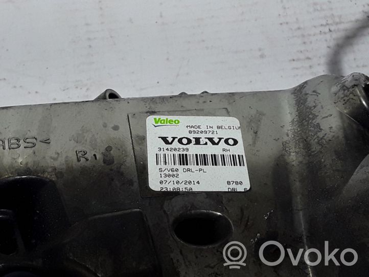 Volvo S60 LED-päiväajovalo 31420239