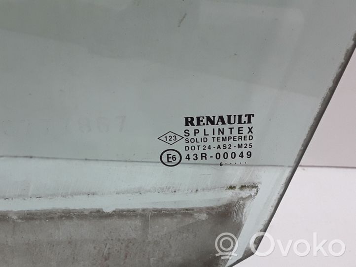 Renault Scenic II -  Grand scenic II Vetro del finestrino della portiera anteriore - quattro porte 8200120589