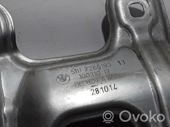 BMW 3 F30 F35 F31 Smorzatore/ammortizzatore d’urto per paraurti anteriore 7266193