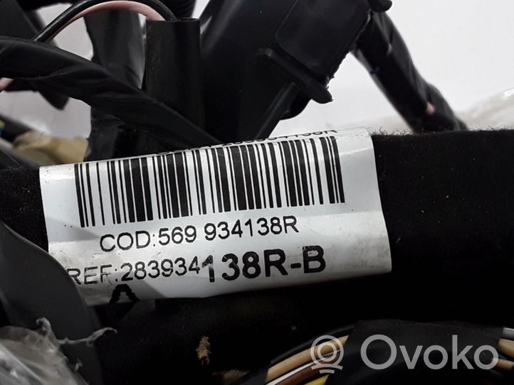 Dacia Sandero Okablowanie deski rozdzielczej 283934138R