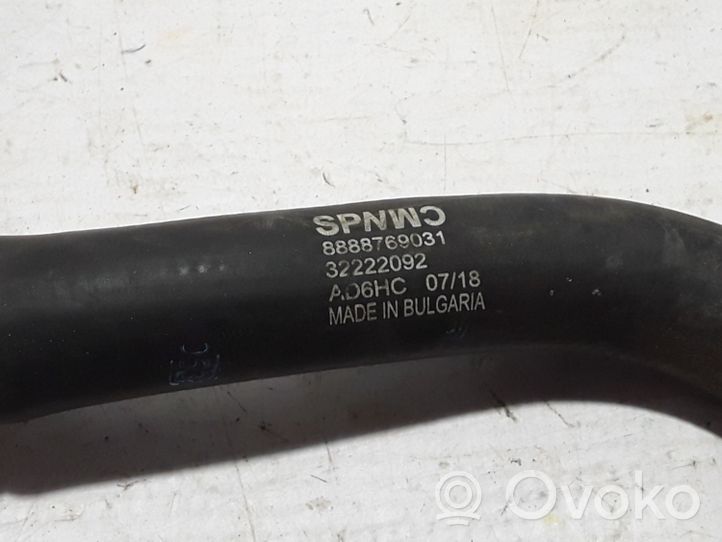 Volvo XC40 Engine coolant pipe/hose 32222092