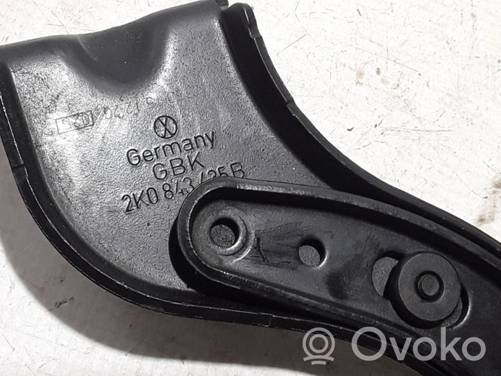 Volkswagen Caddy Prowadnica rolkowa drzwi bocznych / przesuwanych / Zawias górny 2K0843435