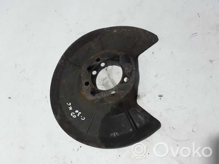 Volvo C30 Couvercle anti-poussière disque de plaque de frein arrière 30666360