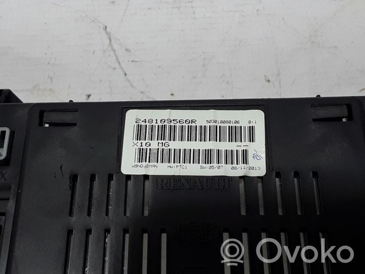 Renault Zoe Tachimetro (quadro strumenti) 248109560R