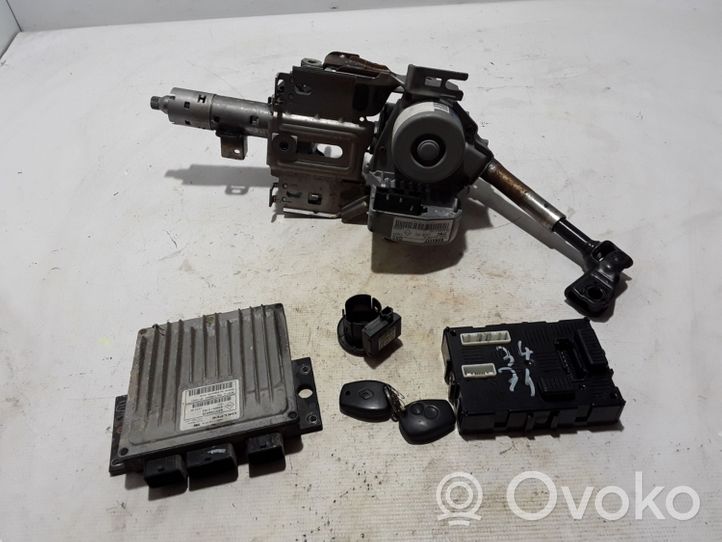 Renault Clio III Kit centralina motore ECU e serratura 