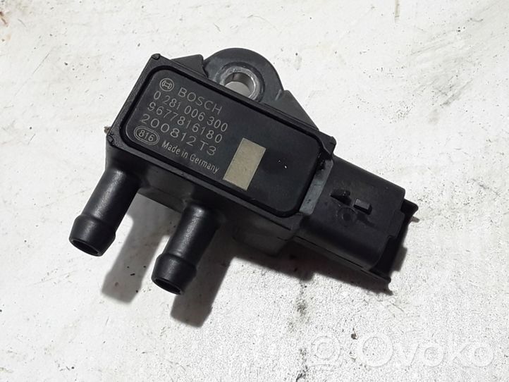 Peugeot 2008 II Exhaust gas pressure sensor 9677816180