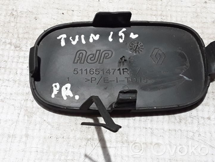 Renault Twingo III Zaślepka / Osłona haka holowniczego przednia 511651471R