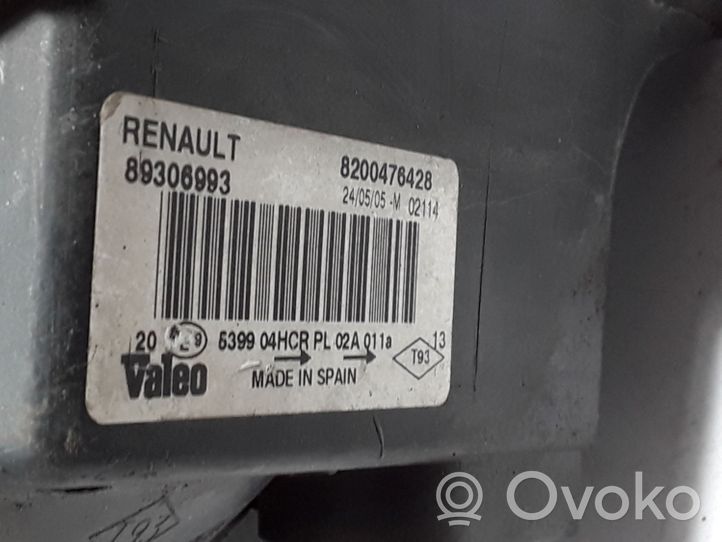 Renault Megane II Lampa przednia 8200476428