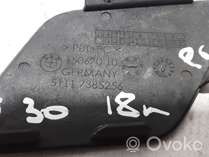 BMW 5 G30 G31 Abdeckung Deckel Abschleppöse vorne 7385256