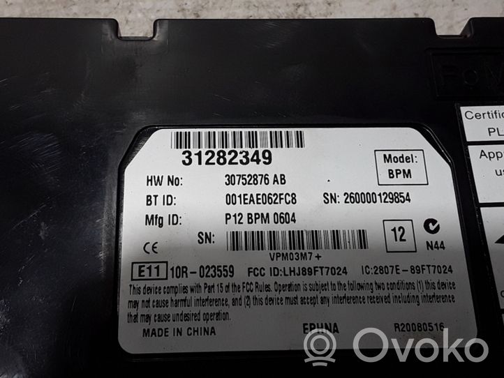 Volvo V50 Bluetooth control unit module 31282349