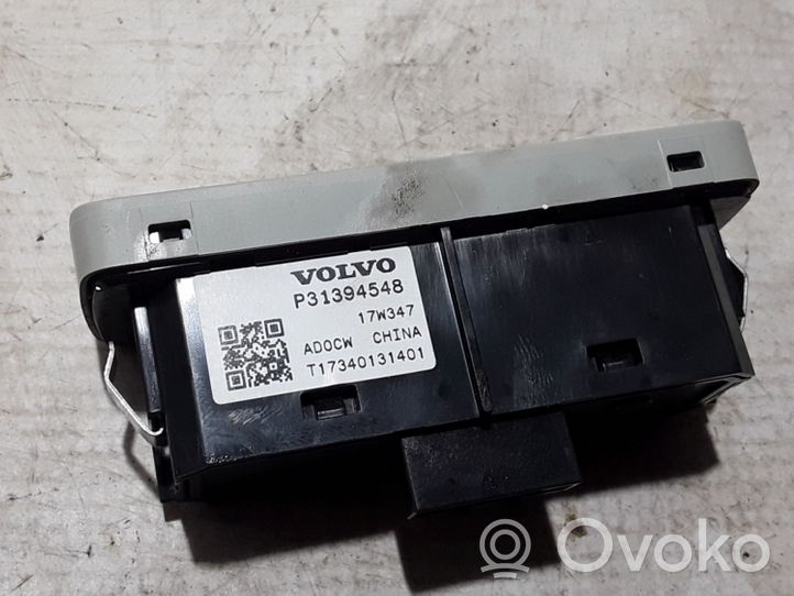 Volvo XC60 Takaluukun avauskytkin 31394548