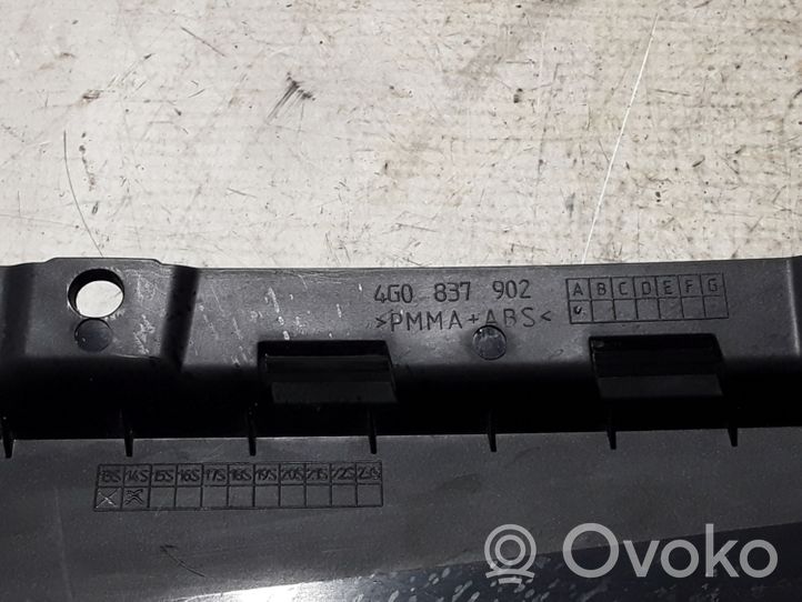 Audi A6 S6 C7 4G Rivestimento modanatura del vetro della portiera anteriore 4G0837902