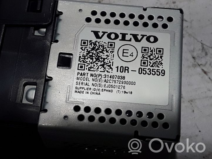Volvo V60 Connettore plug in AUX 31407038