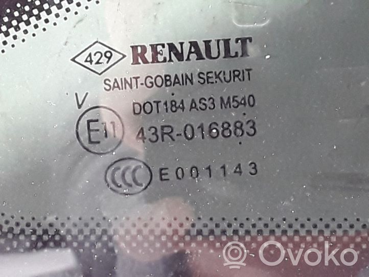 Renault Talisman Aizmugurējais virsbūves sānu stikls 833068004R