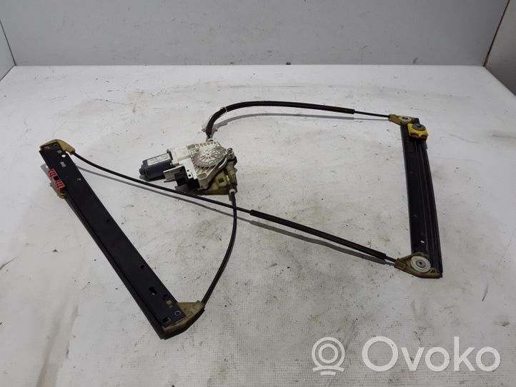 Audi A6 S6 C6 4F Mechanizm podnoszenia szyby przedniej bez silnika 4F0837461D