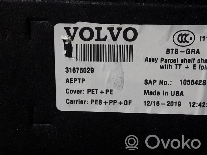 Volvo S60 Tavarahylly 31675029