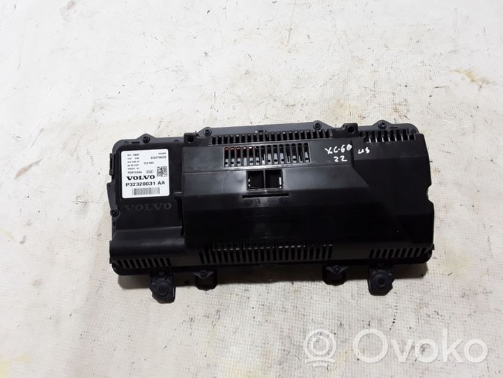 Volvo XC60 Compteur de vitesse tableau de bord 32320031