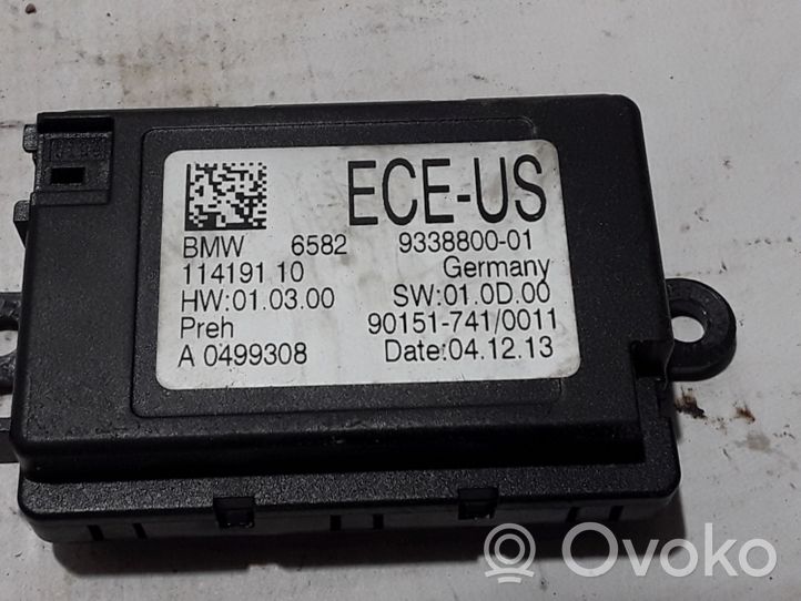 BMW 5 F10 F11 Unité / module navigation GPS 9338800