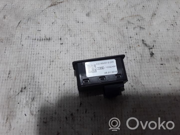 Audi A6 S6 C7 4G Interruttore di apertura del portellone posteriore 4G0959831B