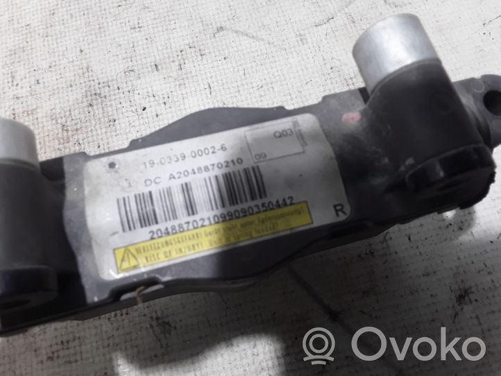 Mercedes-Benz E C207 W207 Bisagras del capó/tapa del motor A2048870210