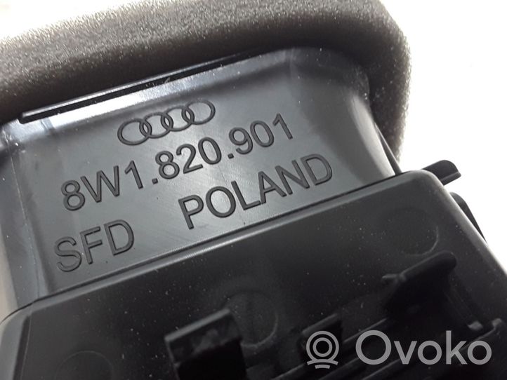 Audi A4 S4 B9 Copertura griglia di ventilazione laterale cruscotto 8W1820901