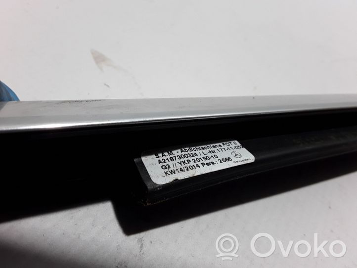 Mercedes-Benz CLS C218 X218 Rivestimento portiera posteriore (modanatura) A2187300324