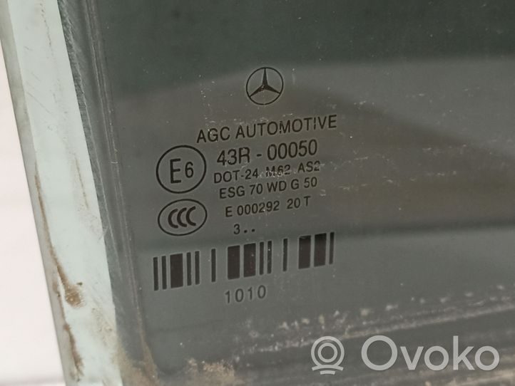 Mercedes-Benz CLS C218 X218 aizmugurējo durvju stikls A2187351010