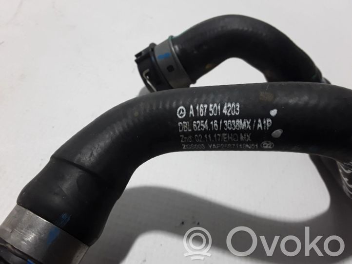 A1675014203 Mercedes-Benz GLE W167 Engine coolant pipe/hose, 48.00  