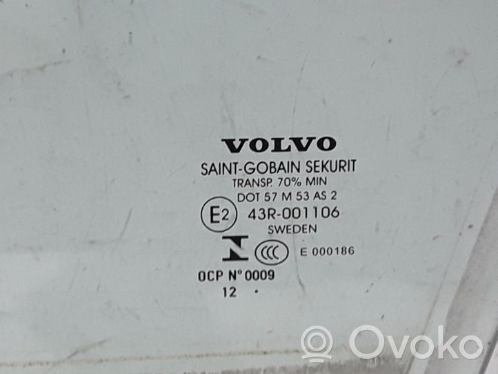 Volvo V60 Pagrindinis priekinių durų stiklas (keturdurio) 31385412
