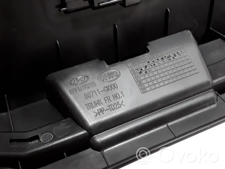 Hyundai Ioniq 5 Compartimento de almacenamiento del maletero delantero 86712GI000