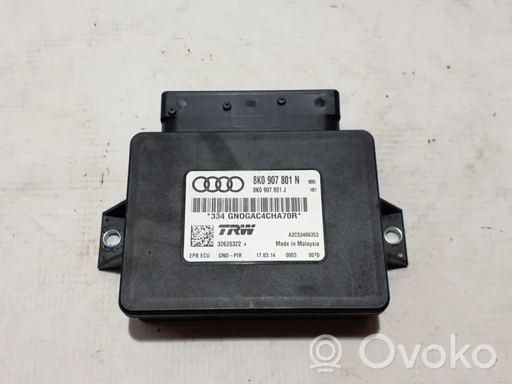 Audi Q5 SQ5 Modulo di controllo del freno a mano 8K0907801N