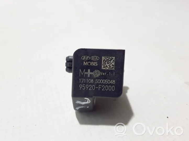 Hyundai Ioniq Airbagsensor Crashsensor Drucksensor 95920F2000