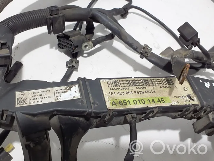 Mercedes-Benz Vito Viano W639 Faisceau de câblage pour moteur A6510101446