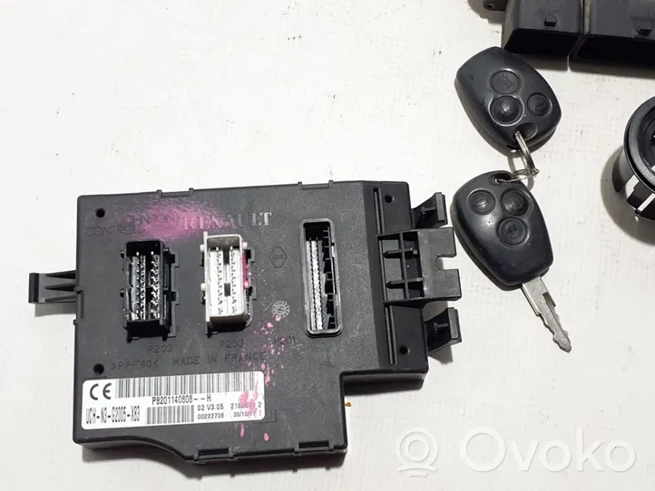 Renault Trafic II (X83) Kit calculateur ECU et verrouillage 