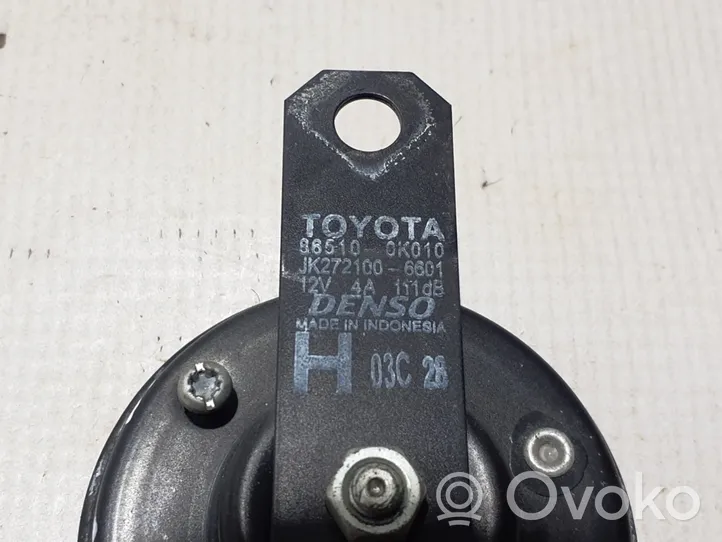 Toyota Hilux (AN120, AN130) Garso signalas 865100K010