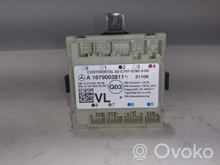 Mercedes-Benz EQC Oven ohjainlaite/moduuli A1679003811