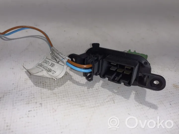 Renault Master III Heater blower motor/fan resistor 271500889R